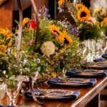 Decoración primaveral evento