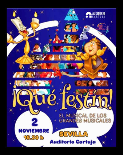 QUE FESTÍN EL MUSICAL DE LOS GRANDES MUSICALES