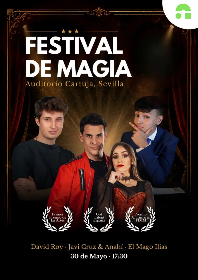 Espectáculo Festival de magia en Sevilla