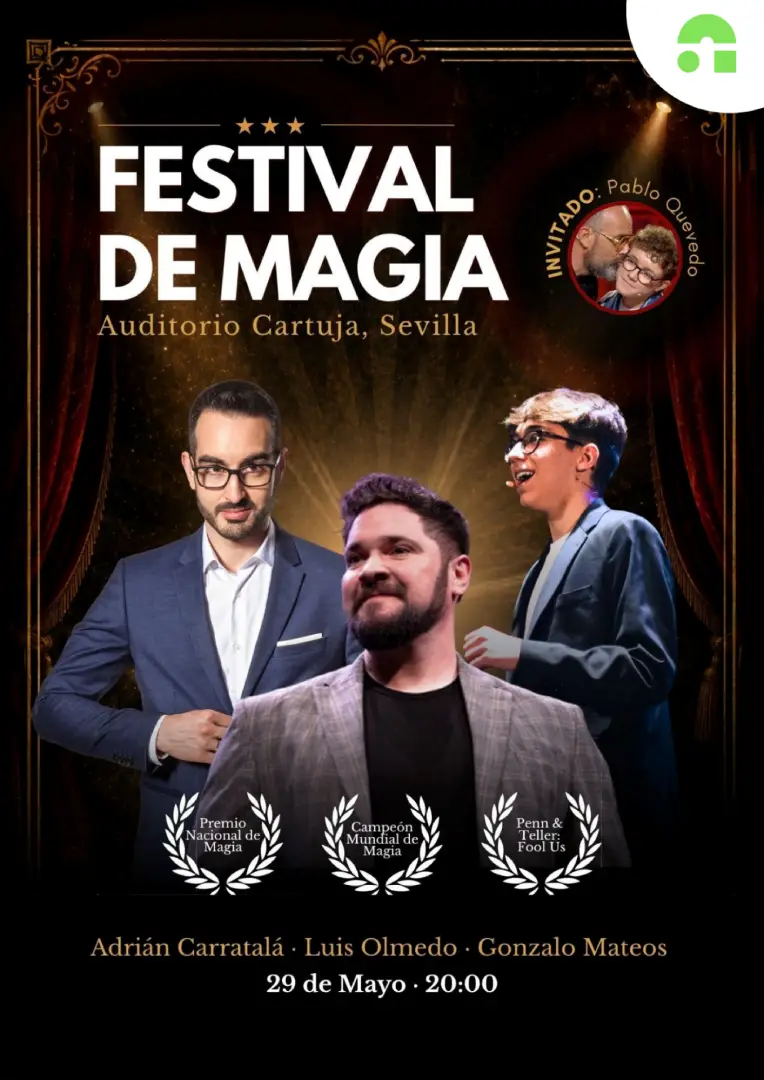 Espectáculo Festival de magia en Sevilla