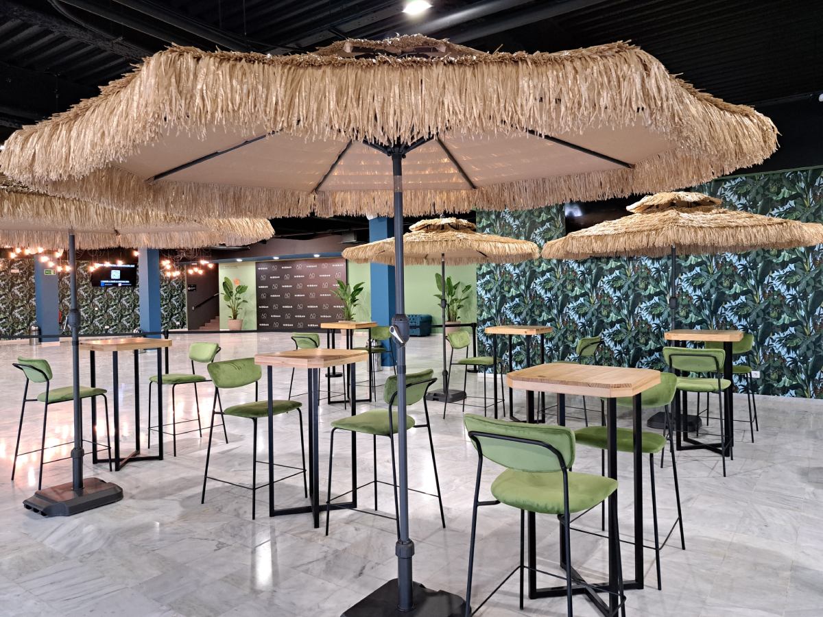 Montaje de evento en Sala Oasis