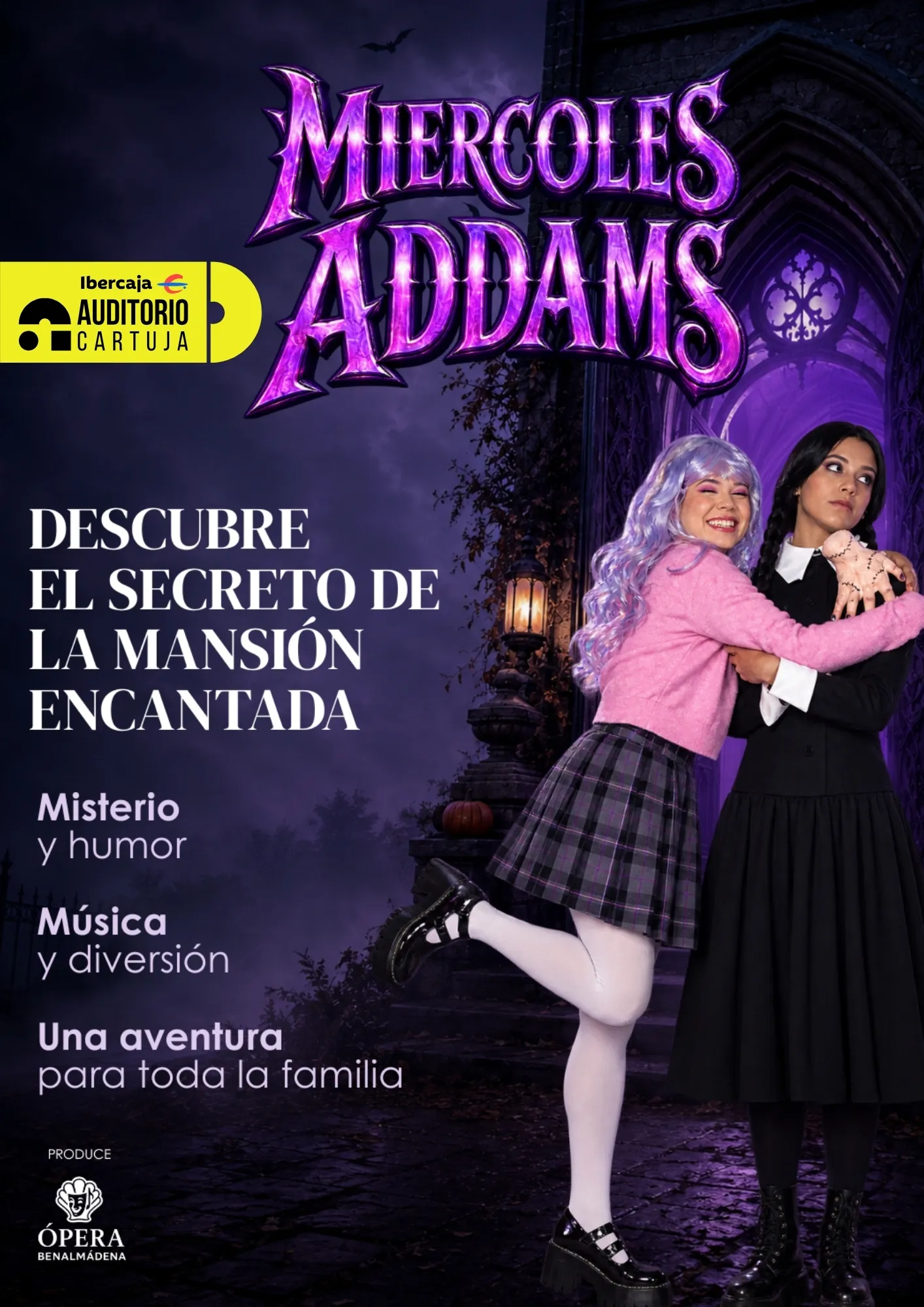 EL SECRETO DE LA MANSIÓN-MIÉRCOLES ADDAMS