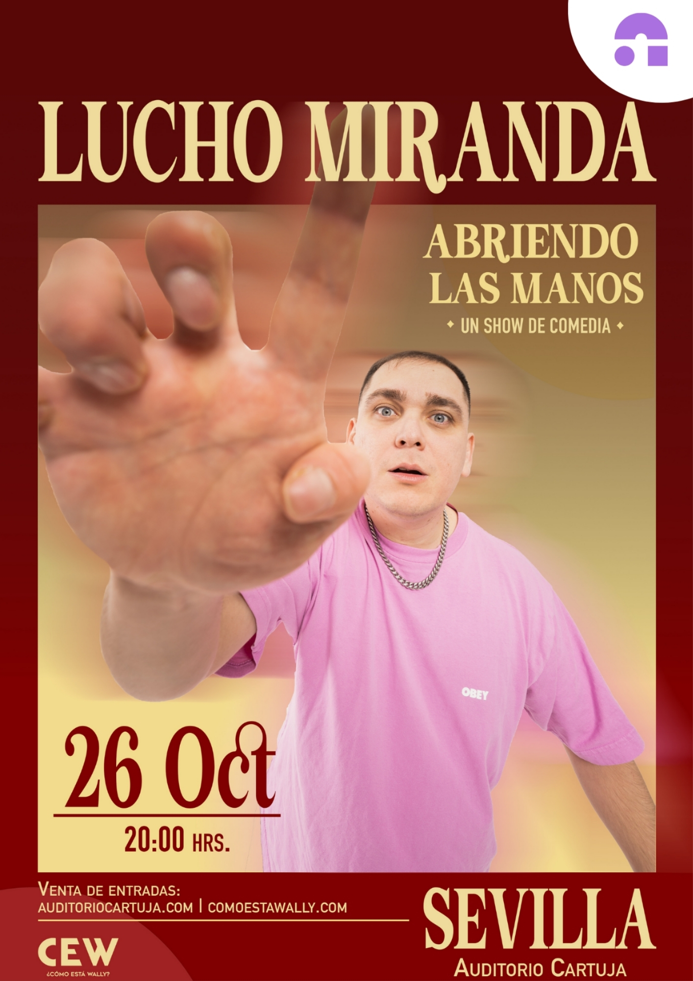 ABRIENDO LAS MANOS-LUCHO MIRANDA