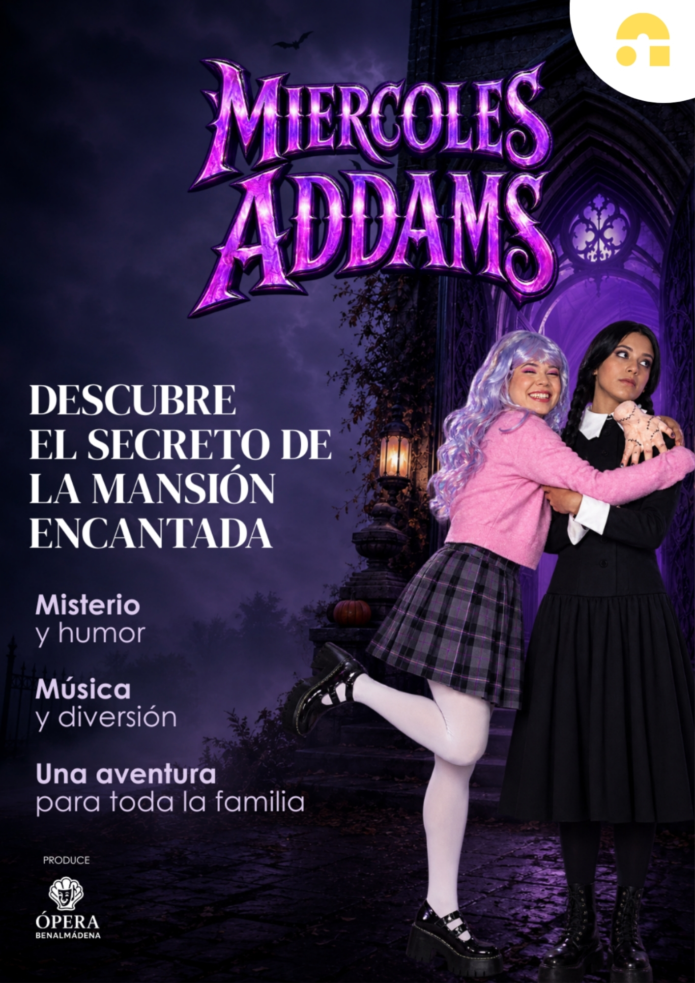 EL SECRETO DE LA MANSIÓN-MIÉRCOLES ADDAMS
