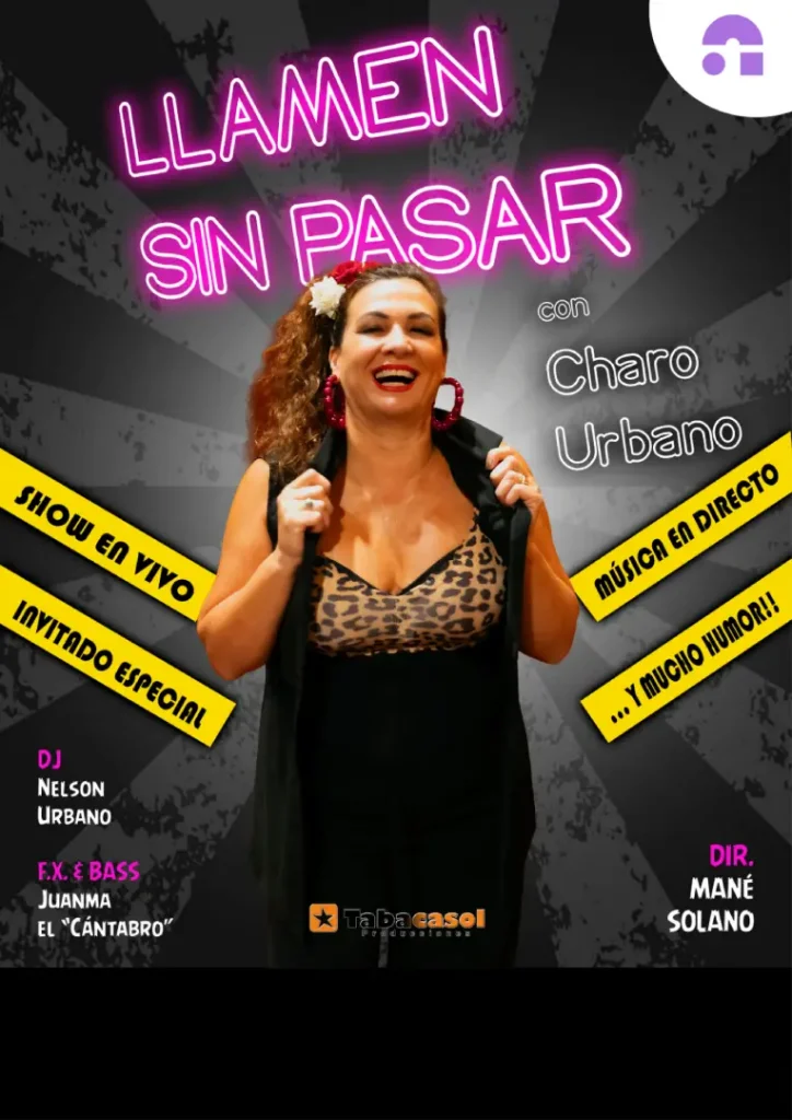 Espectáculo LLAMEN SIN PASAR - CHARO URBANO en Sevilla