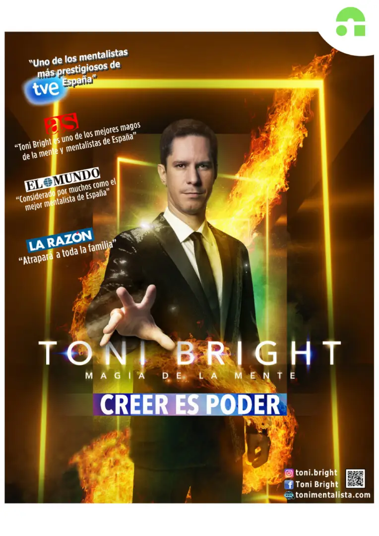 TONI BRIGHT, magia de la mente: CREER ES PODER