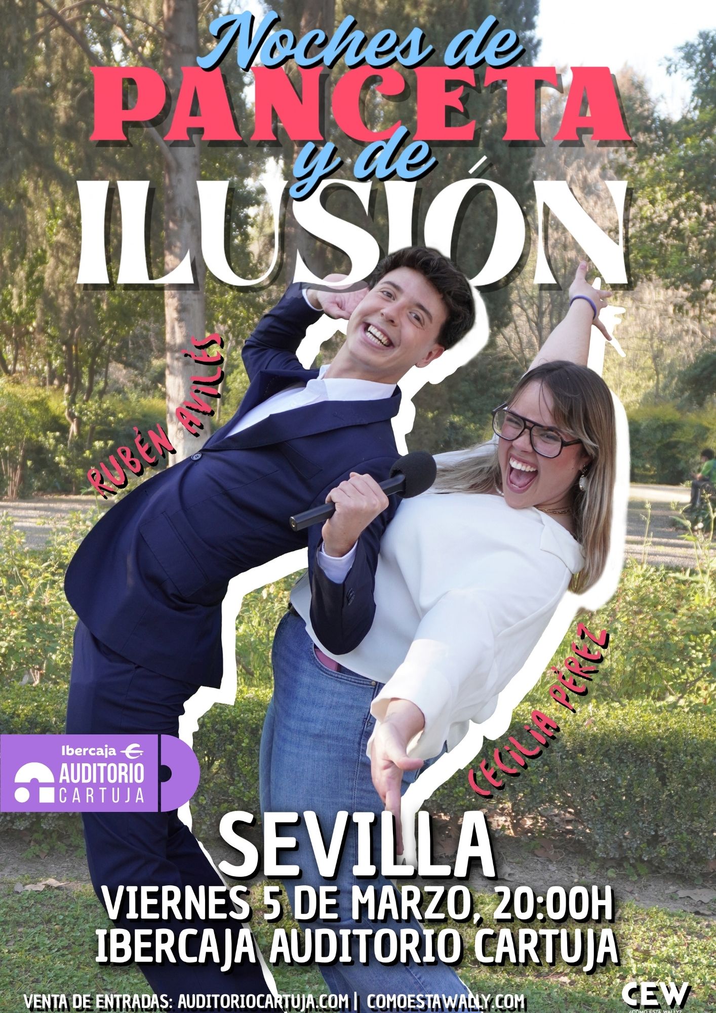 NOCHES DE PANCETA Y DE ILUSIÓN-RUBÉN AVILÉS Y CECILIA PÉREZ